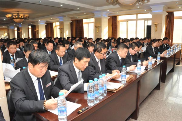 兰州zoty中欧股份公司召开2014年度“决战二、三季度”劳动竞赛动员大会